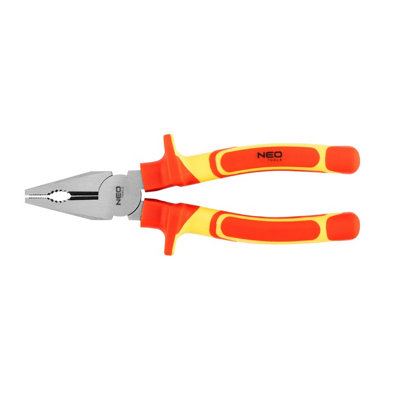 Neo Tools Combination Pliers Vde 200mm (8") Crv Polished from B&Q