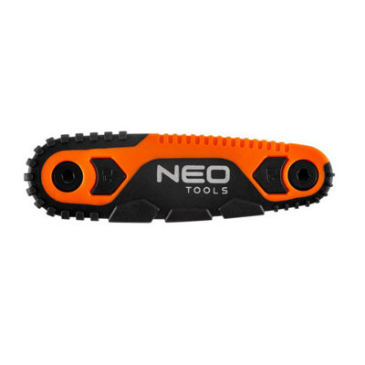 Neo Tools Hex Keys With Handle Sizes: 1.-8Mm 8Pcs
