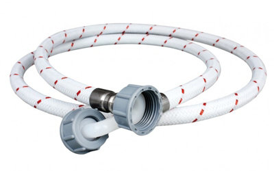 Hydroland 500Cm Nylon Braid Washing Machine Dishwasher Fill Water Feed Hose Inlet Pipe from B&Q