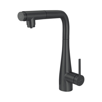 Deante Eridan 3 Way TapMatt Black from B&Q