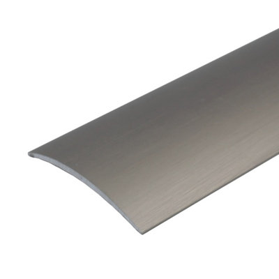 A04 49mm Anodised Aluminium Door Threshold StripInox0.93M from B&Q