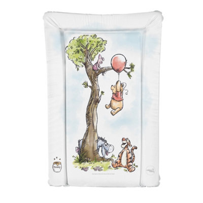 Ceba Deluxe Unisex Baby Waterproof Changing Mat With Raised Edges Winnie The Pooh & Piglet from B&Q