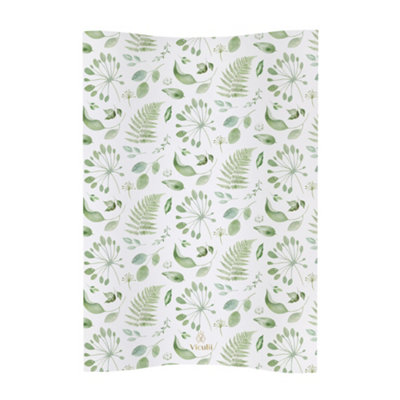 VICULII Deluxe Unisex Baby Waterproof Changing MatAnti Roll Cosy Botanical from B&Q