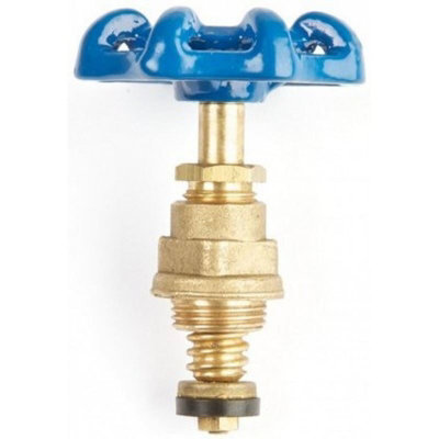 Invena 1 1/4" (5/4") Brass Wheel Gate Valve Head Replacement For Water And Heating Purposes from B&Q