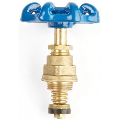 Invena 2" Bsp European Size Brass Wheel Gate Valve Head Replacement For Water And Heating Purposes from B&Q
