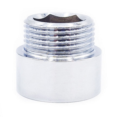 (15Mm) 3/4" Bsp (22Mm) Pipe Thread Extension Female X Male Chrome Brass Various Lengths 5907798784301 - Image 3