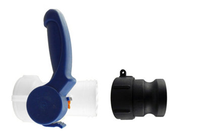  - Ibc 2" S60X6 Thread Valve With Solid Cap And 2" Male Camlock AdapterKit Ibc020C
