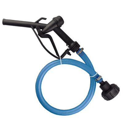 7M Fuel Dispensing Gun Kit With Braided 1" HosePull-Trigger Nozzle And S60X6 Ibc Tank Adaptor from B&Q