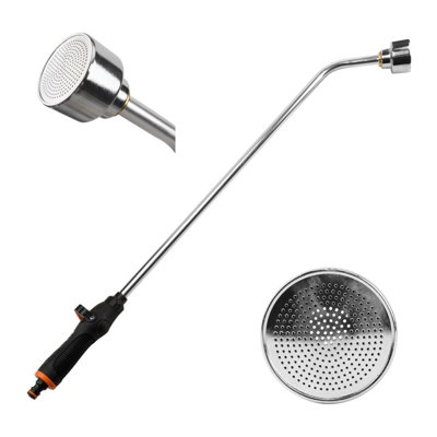  - Garden Watering Lance With Professional Rose Sprinkler 83CmAluminiumErgonomic GripSnap-On Inlet
