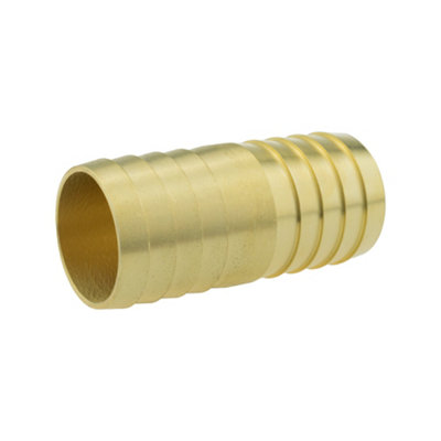25mm Brass Inline Hose Connector25mm Straight Joiner With Washer For Pond Pumps Filters And Irrigation from B&Q