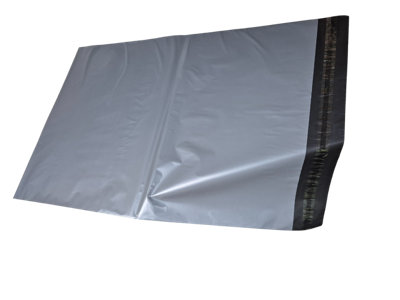  - Gray Poly Mailing BagsOpaque Recyclable Ldpe50 Micron ThicknessPermanent Peel-And-Seal ClosureSizes 4.5" To 43.5"