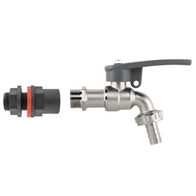 1/2Inch Bsp Adaptor And Hose Barb from B&Q