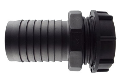 Ibc Hose Barb Adapter With S60X6 Male Thread And Blanking End Cap Plastic Set from B&Q