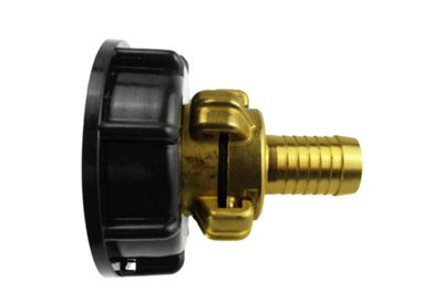Ibc S60X6 Cap 3/4" Bsp Female With Geka Claw Coupling Hose Tail Kit from B&Q