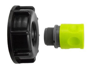 Ibc  Bsp Quick Connect Hose Coupler from B&Q