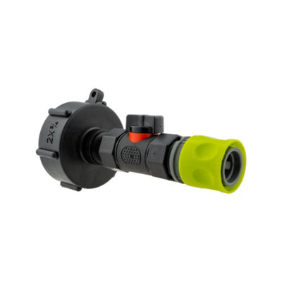 Ibc  Bsp Male Hose Connector  Lime from B&Q