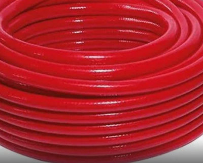 10mm Water Hose Red Reinforced Pvc Drinking Water Safe Garden Hose from B&Q