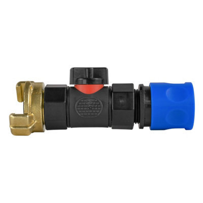 3/4 Inch Bsp Hose Connector Kit Valve Geka Quick Connect Coupling Irrigation Set from B&Q