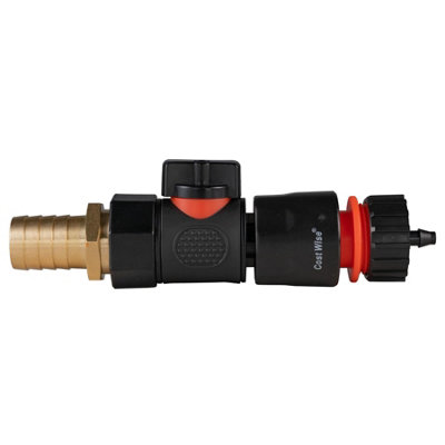 - 19mm Bspf Quick Connect Valve And 4mm Micro Barb Connector Set