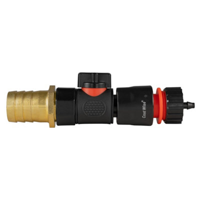 25mm Bspf Quick Connect Valve Kit from B&Q