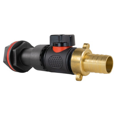  - 3/4" To 19mm Brass Barbed Adaptor