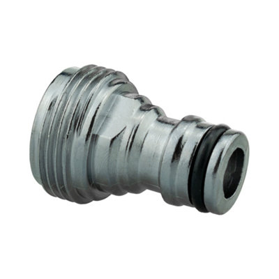 Nickel Bsp Male Thread  Click Lock. from B&Q