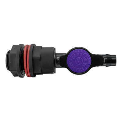 Irrigation Bsp Water Butt Connector Kit With 13mm Barb Uv Stabilised Plastic Low Pressure Irrigation from B&Q