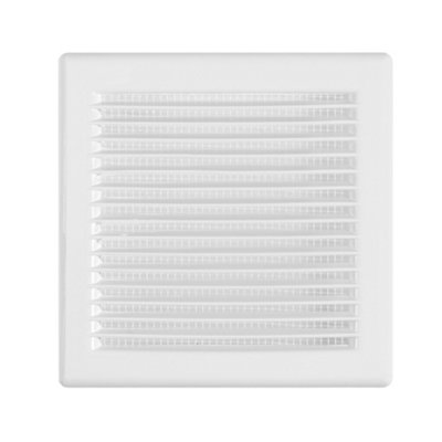 White Luxury Louvre Vent Dl/135 Rw Lux With Insect Mesh Plastic Indoor Ventilation from B&Q