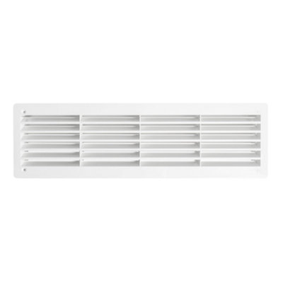 Door Louvre Vent Kd Series Rectangular Air Vent Grille Internal Ventilation Panel from B&Q