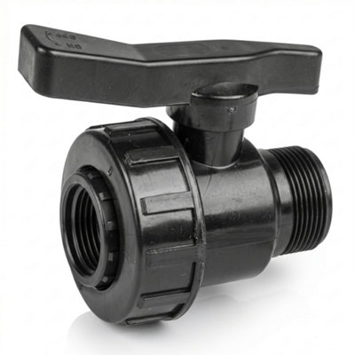  - Ball Valve With 1.25 Inch Bspf Thread X1