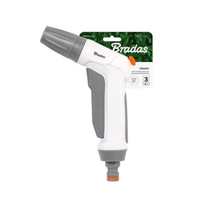  - En10Tk Adjustable Hose Gun Water Sprayer With Click Lock Quick Connect And Metal Construction