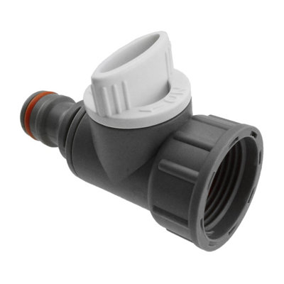Wl Bsp Female Thread With Integral Valve And Click Lock Quick Connect from B&Q