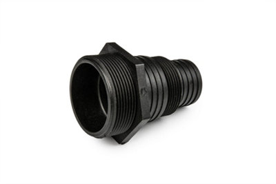  - Pond Connector With 2 Inch Bspm Inlet 1/2 Inch Bspm Outlet And 2 Inch 1.5 Inch Barbs