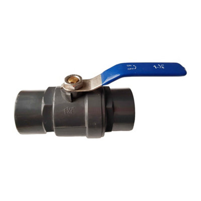 1.25 Inch Bsp Female Stopcock Polypropylene Ball Valve Lever Handle Water Valve from B&Q