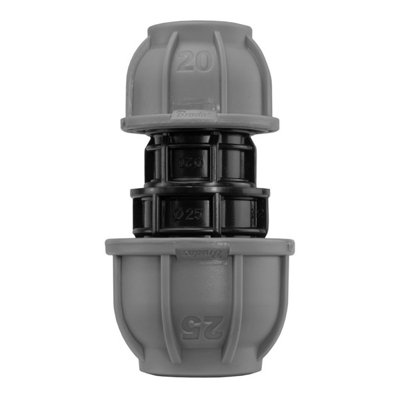 32mm To 20mm Mdpe Reducing Coupling Compression Pipe Fitting Pn10 from B&Q