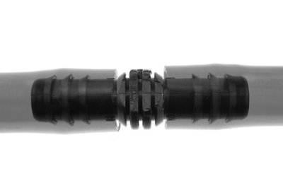 1/2Inch Irrigation Tubing Straight Push Fit Connector Plastic Barbed Joiner Each from B&Q