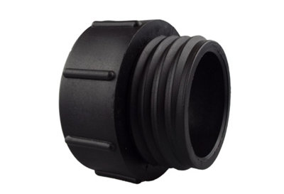 Ibc S60X6 To 2" Bsp Female Adapter Tank Connector Plastic Fitting from B&Q