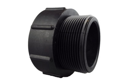 Ibc S60X6 Female To 2" Bsp Male Adapter Plastic Tank Thread Fitting from B&Q