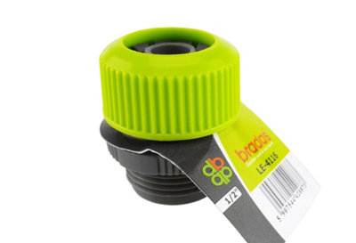 1/2" Hose Mender 3/4" Bsp Male Repair Connector Garden Fitting from B&Q
