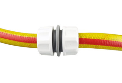 Hose Repair Connector 1/2" 5/8" Hose Mender Quick Connect Fitting from B&Q
