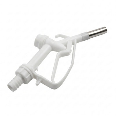 White Fuel Gun With 1 Inch Barb Inlet And Metal Outlet X1 from B&Q