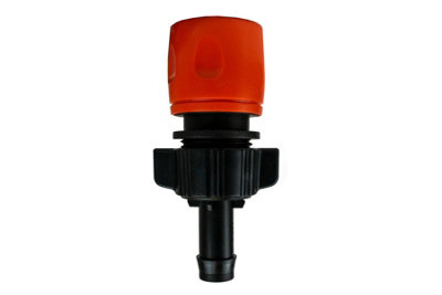  - 13mm Hose Barb Female Adapter Click Lock Quick Connect Garden Hose Fitting