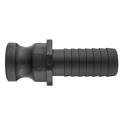 2 Inch Camlock Type E Hose Tail Adapter Polypropylene Quick Connect Coupling from B&Q