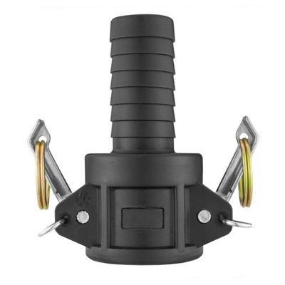 4" Camlock Type C Hose Tail Coupling Polypropylene Female Cam And Groove from B&Q