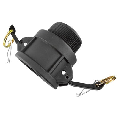 Unbranded 1.25" Type B Polypropylene Camlock CouplerFemale Camlock With 1.25" Bsp Male ThreadQuick-Connect from B&Q