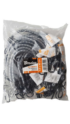  - 40 Cm Metal Hook Bungee Cord 8 mm Diameter 2 Metal Hooks Heavy Duty Stretch