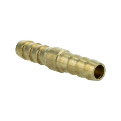 6mm Brass Inline Hose Connector  Corrosion Resistant Inline Joiner For Pond Pumps And Garden Irrigation from B&Q