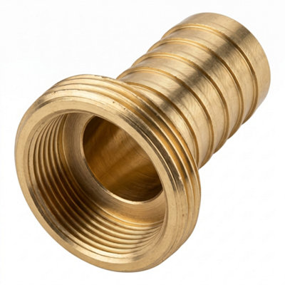  - Brass Tap Connector 3/4 Inch Bspm To 19mm Barb X1