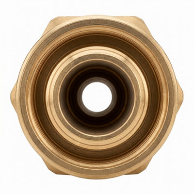  - Brass Tap Connector 1/2 Inch Bspm To 13mm Barb X1