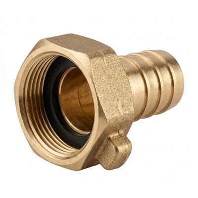  - Brass Tap Connector Gkwf5454 1.25 Inch Bspf To 32mm Barb X1
